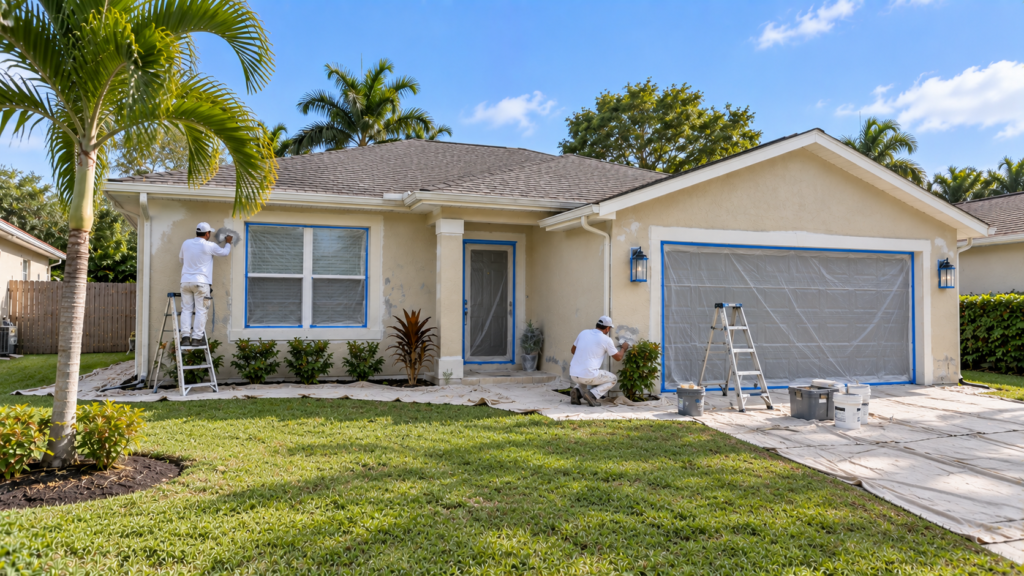 PROJECT 5 COLOR MODE PAINTING 2 Exterior painting services in Broward County